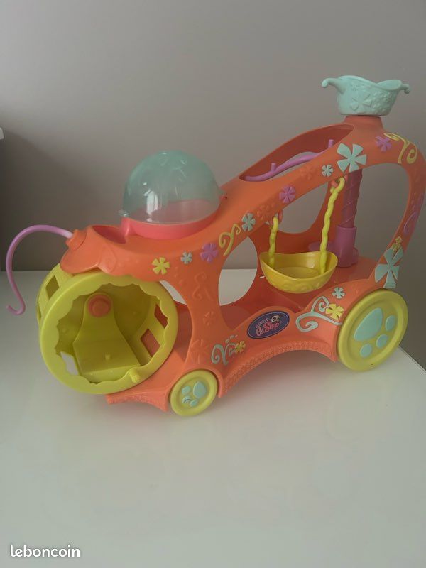 Littlest Pet Shop : véhicule orange Paw Powered Cruiser Hasbro (pic92800) (image 7)