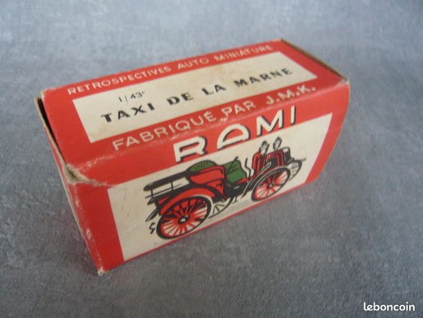 Rami JMK Taxi de la Marne 1907 VARIANTE 1 ROUES RARES