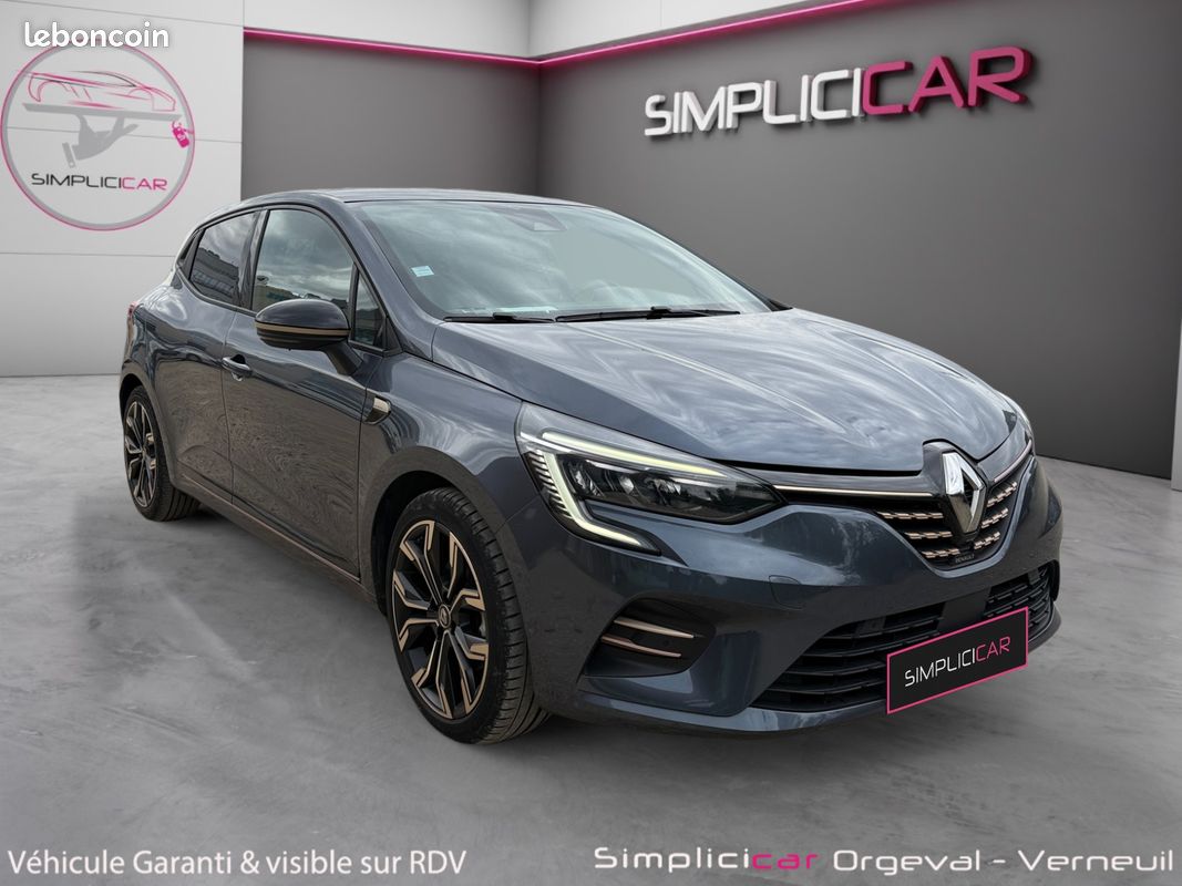 RENAULT CLIO V 1.6 HYBRID INTENS Série limitée Lutécia 145CH - Sièges et volant chauffants - Garantie 12 mois (image 1)