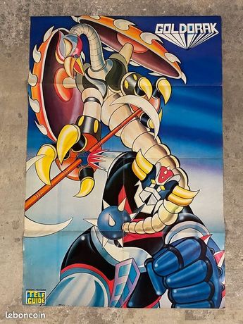 Goldorak super poster 3 1978 TTBE - Collection