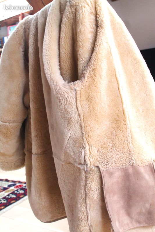 Veste en peau (mouton) retournée femme 40/42 Vêtements