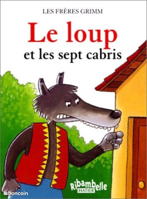 Livre Le loup et les sept cabris les frères Grimm (image 1)