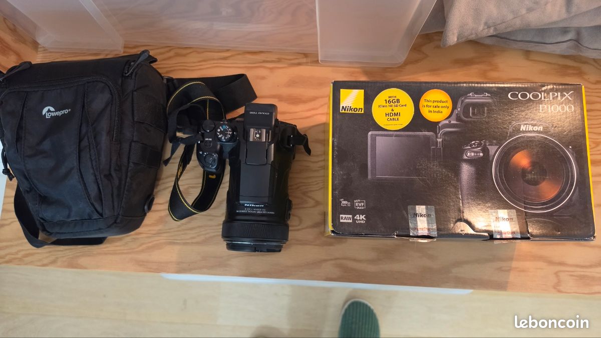 Nikon P5100 – Appareil Photo Numérique 12,1 Mp – Avec Sacoche Et Chargeur – Occasion