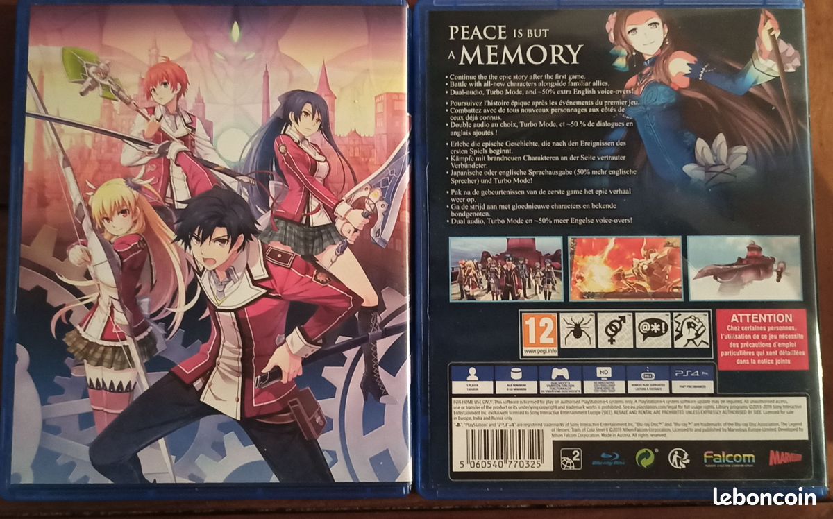 The légende of heroes trails of cold steel 1 et 2 sur ps4 (image 3)