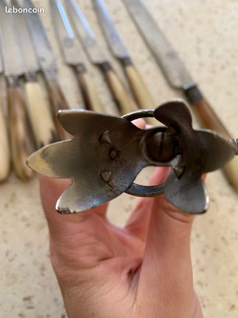 Couteau, 12 Couteaux Anciens avec Manches en Argent - Catawiki