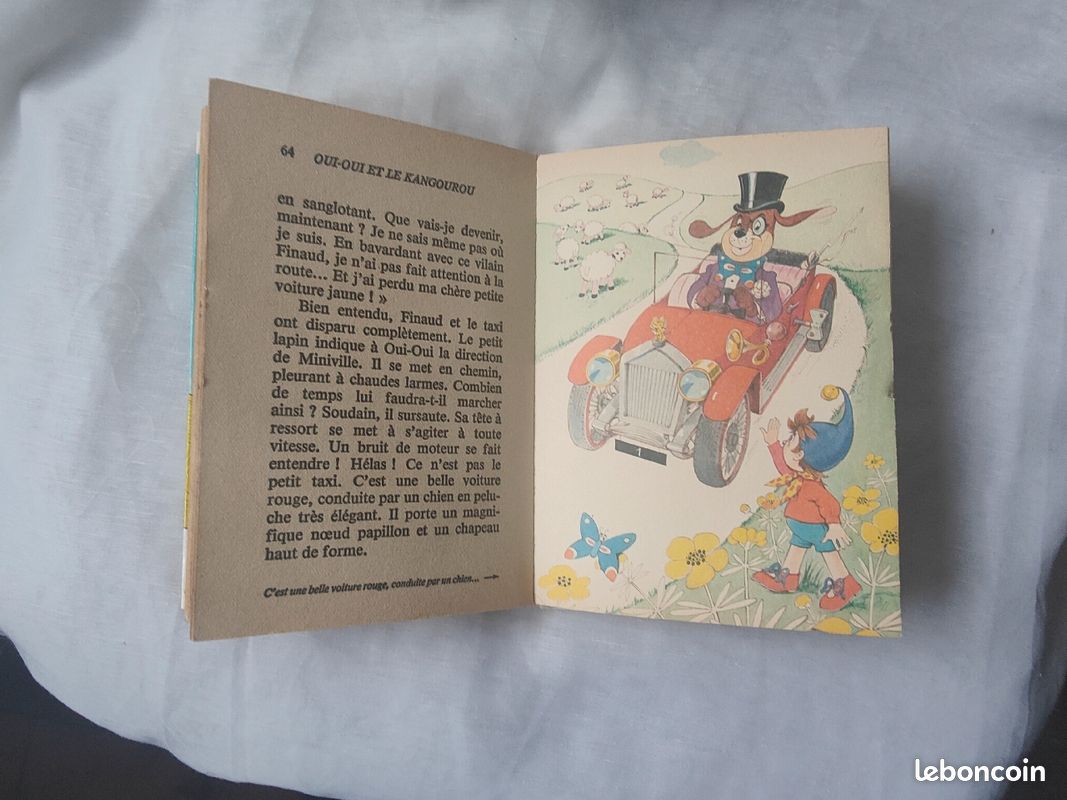 Oui-Oui et le kangourou Enid Blyton Bibliothèque rose (image 2)