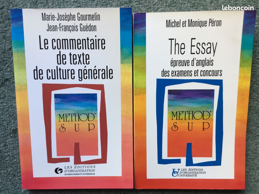 Lot de 6 livres "Méthod'Sup" (image 4)