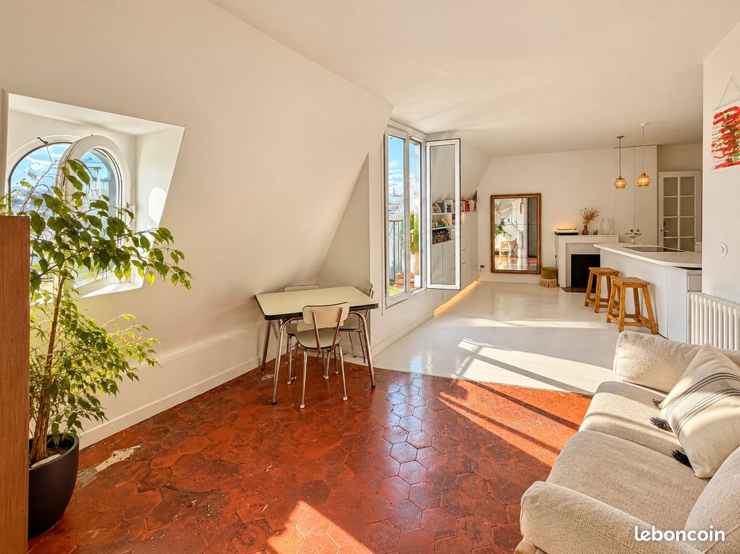 Appartement 3 pièces 58 m² · à Paris · 58 m² · 629 000 €