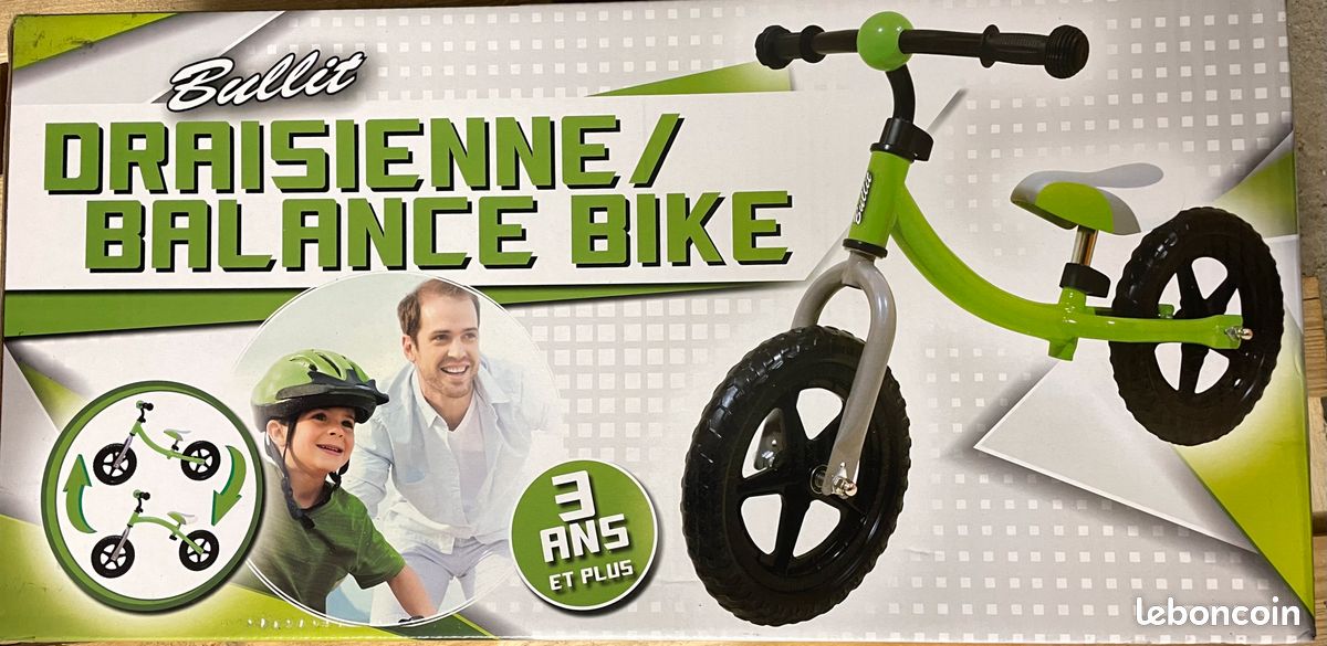 Draisienne enfant vélo sans pédale NEUF Vélos