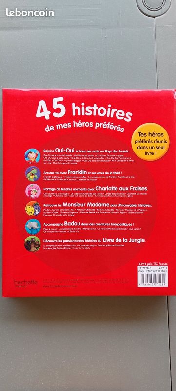 Livre Mes héros préférés (image 2)