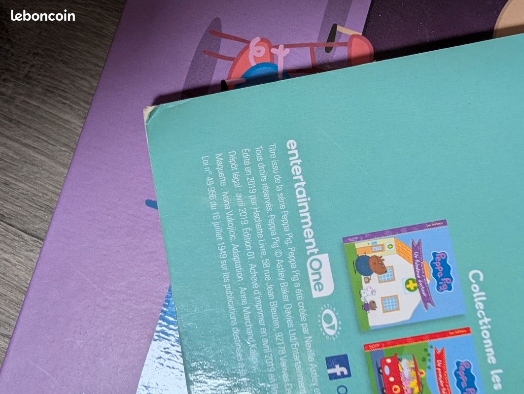 Lot livres Peppa Pig (image 4)