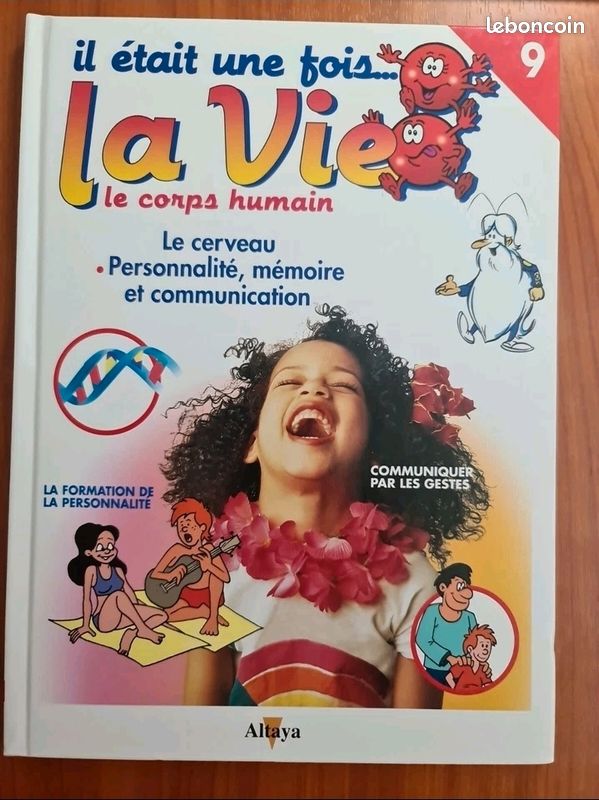 Livre Le Corps Humain Il était une fois la vie Le Cerveau, mémoire n°9 (image 1)
