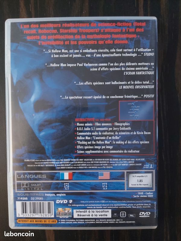 Hollow Man ( l homme sans ombre ) (image 2)