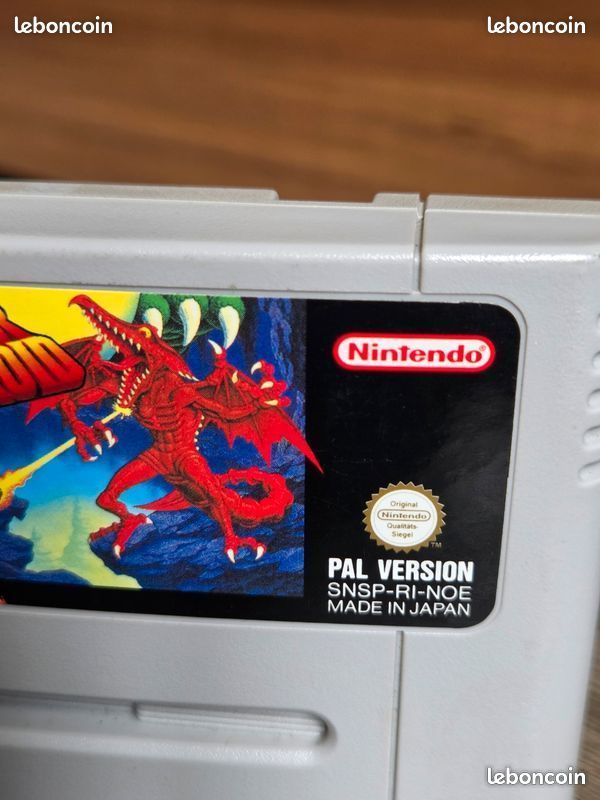 Super Metroid guide officiel Super Nintendo NOE PAL Boite