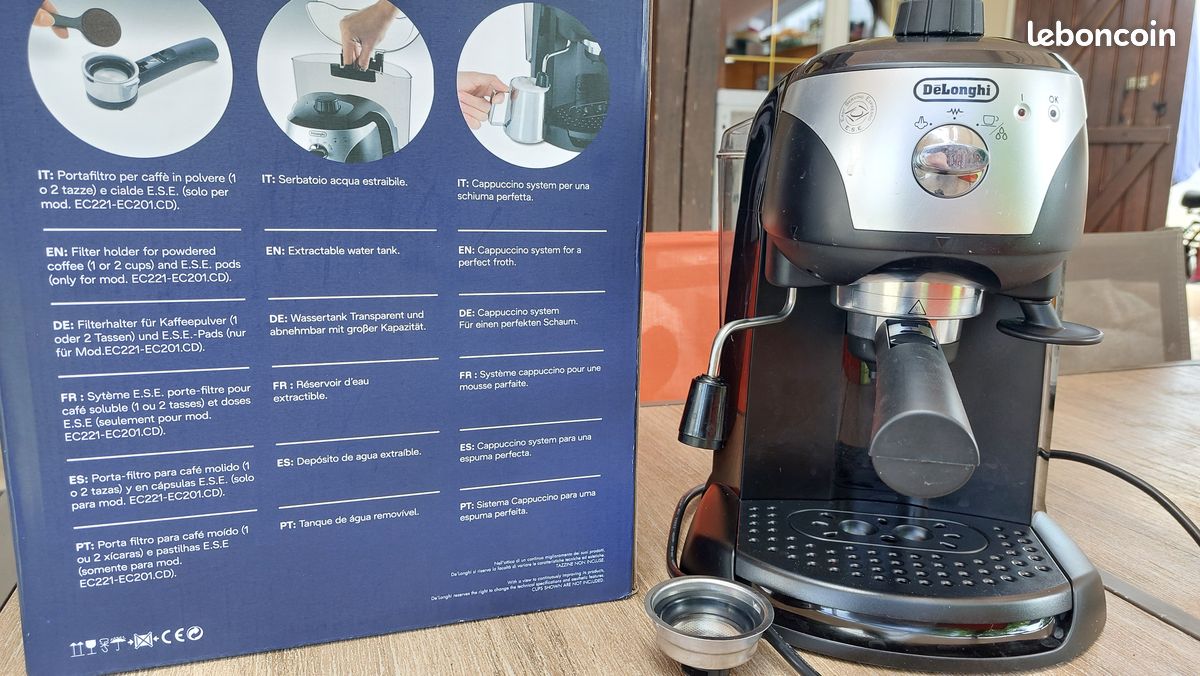 Ec221 Delonghi Ec 221b Кофеварка DeLonghi EC 221 B купить в Киеве