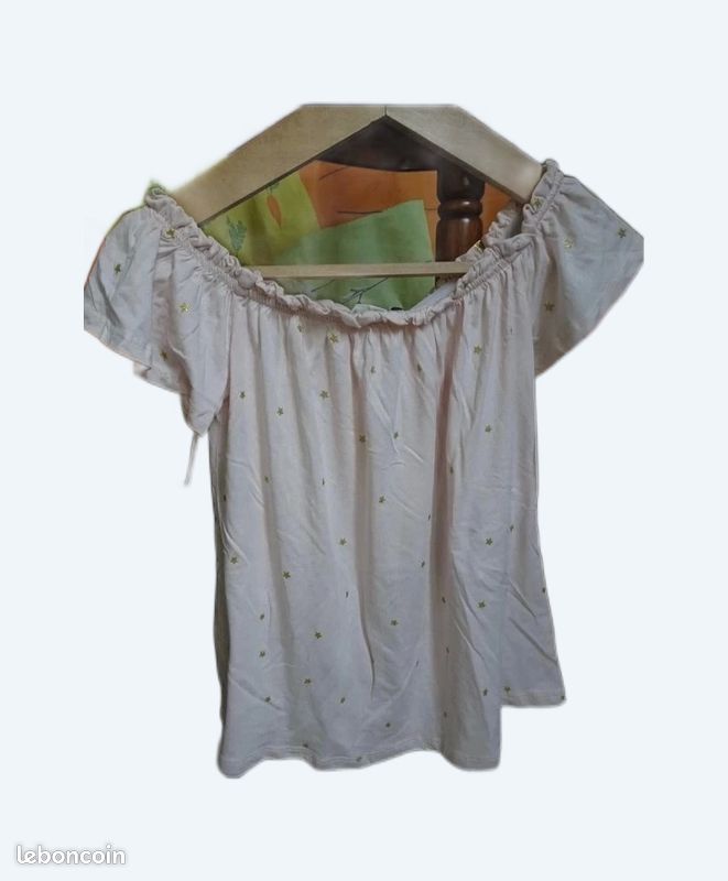 Top manches courtes Naf Naf taille S (image 1)