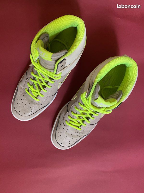 Nike WMNS Dunk Sky Hi Essential “Light Orewood Brown/Volt” (528899-008) – EU 37.5 / US Women 6.5 / UK 4 / 23.5 cm (image 13)
