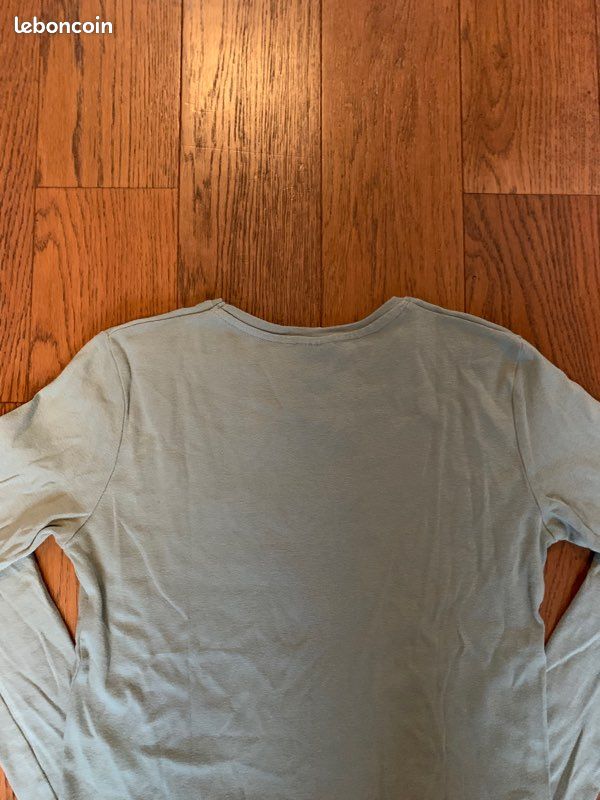 Tee-shirt kaki manches longues taille 13-14 ans Zara - ISA3C (image 4)