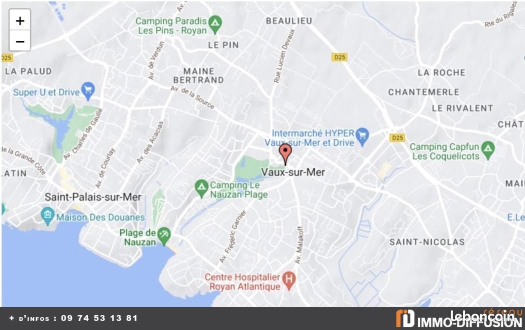 Maison 2 pièces 43 m² - Vaux-sur-Mer 17640 (image principale 0)