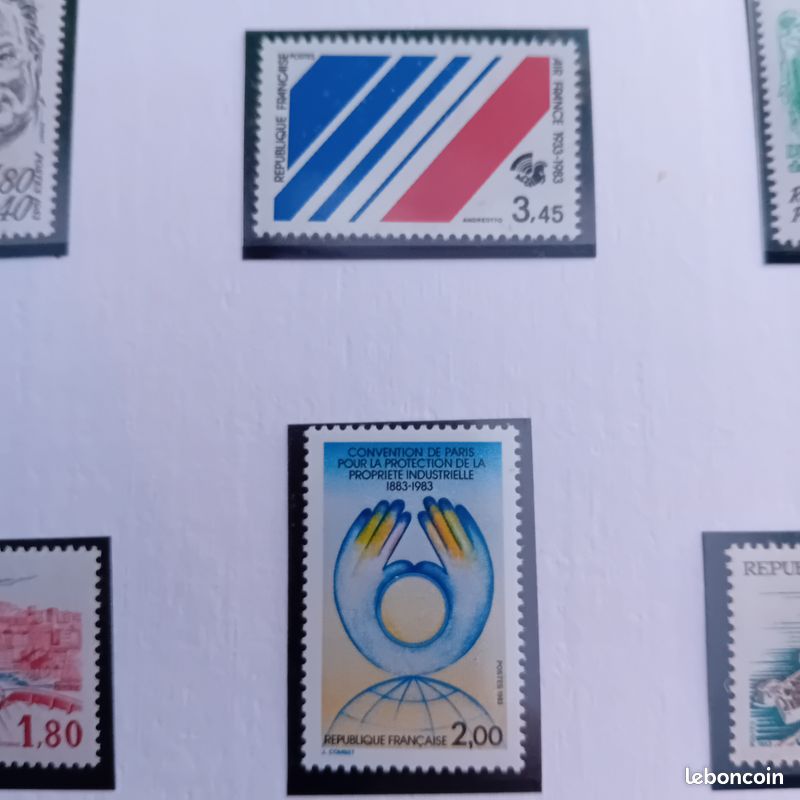 Timbres - Collection philatélique 1983 (image 4)
