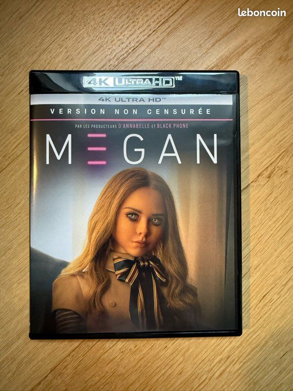 M3GAN Blu-ray HD neuf dans boîtier 4K (image 1)
