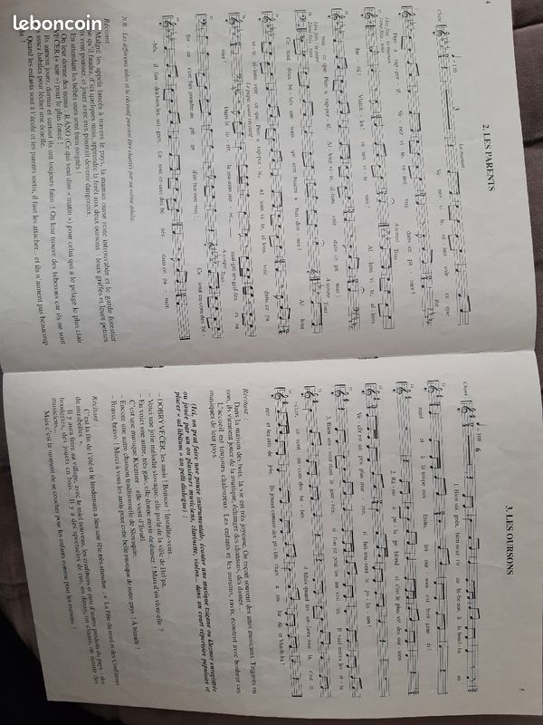 Partition de chant Les deux oursons (image 2)
