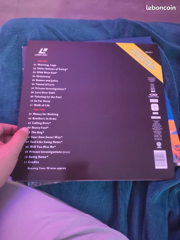 Lot de 12 LaserDiscs vintage – Johnny Hallyday, Dire Straits, Disney, Tina Turner (image 18)