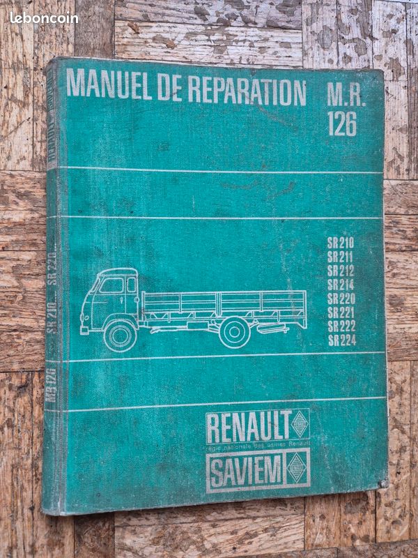 Catalogue Saviem MR 126 (image 1)