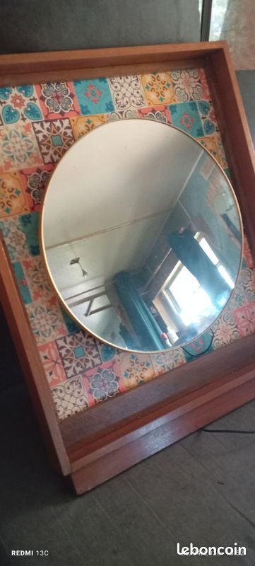 Grand miroir vintage (image 8)