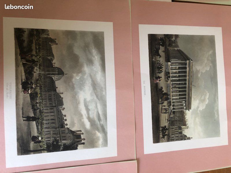 Gravures - estampes de Paris (image 2)