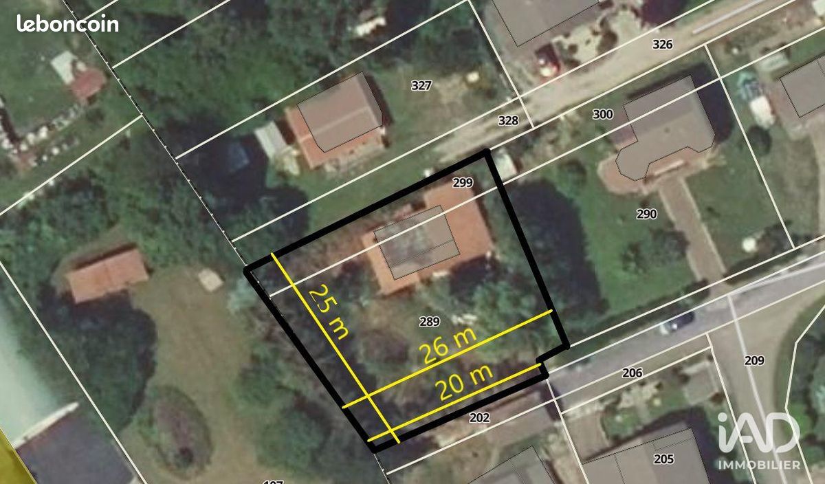 Terrain 710 m² · à Puttelange-aux-Lacs · 710 m² · 25 000 €