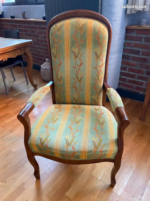 Vends 2 fauteuils voltaire (image 1)