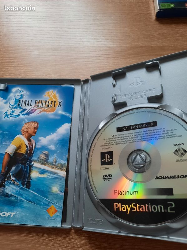 Jeu Final Fantasy X sur PS2 PlayStation 2 (image 3)