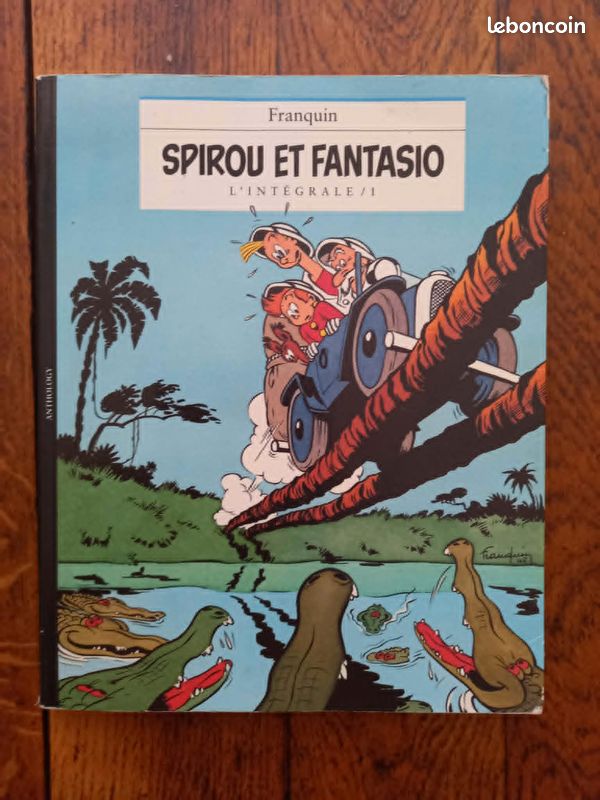 BD Spirou et Fantasio intégrale n°1 de Franquin (image 1)