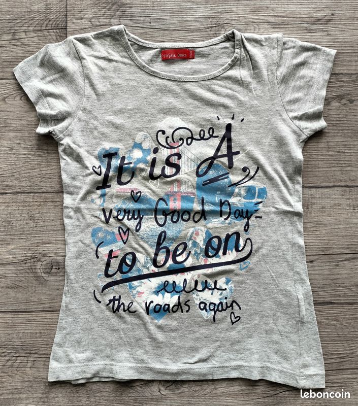 T-SHIRT Fille Taille 10 ans (image 7)