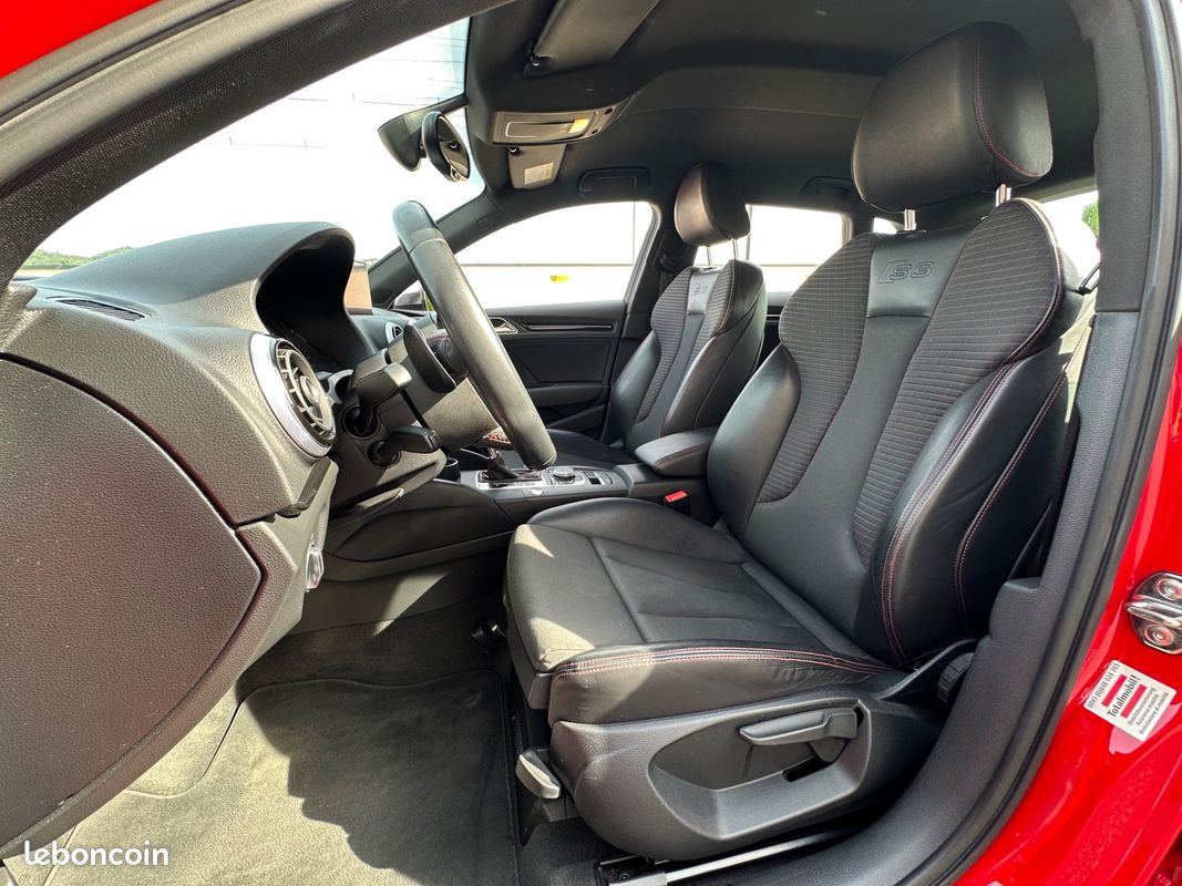 AUDI S3 SPORTBACK 2.0 TFSI 300ch QUATTRO S-TRONIC BANG & OLUFSEN - SIEGES CHAUFFANTS (image 5)