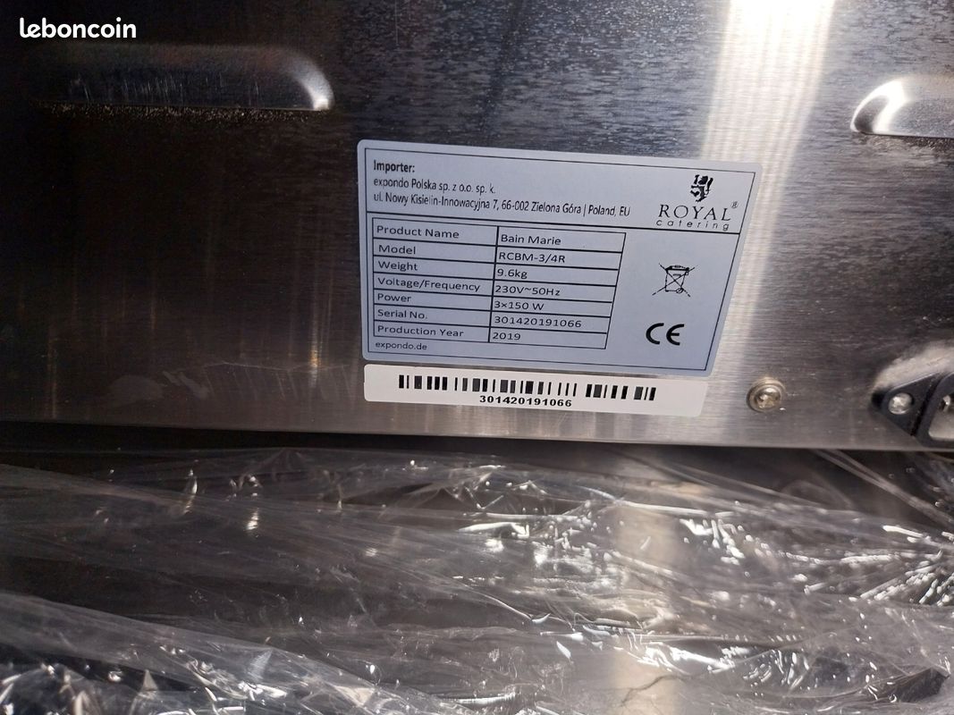 Bain marie pro rcbm (image 2)