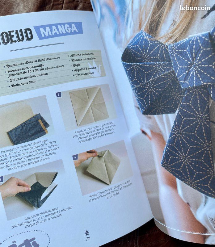 Broche Japonaise Origami - Neuf Avec Étiquettes - Bijou Décoratif Unique