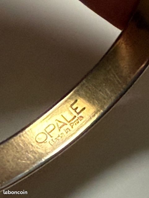 Bracelet opale en pierres nacrées (image 4)