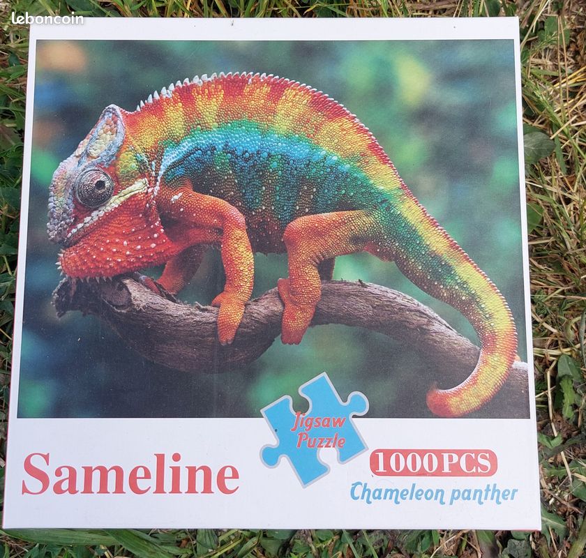 Puzzle 1000 pièces Caméléon (image 1)