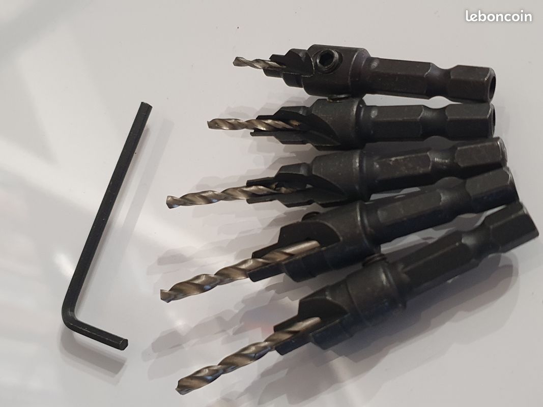 Jeu De 19 Forets Métaux HSSE-Co5 BAER 1-10mm - Coffret Avec Boîte, Perçage Précis Acier, Inox