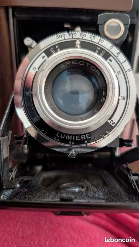 Appareil photo ancien pliant Lumière - Photo, audio & vidéo