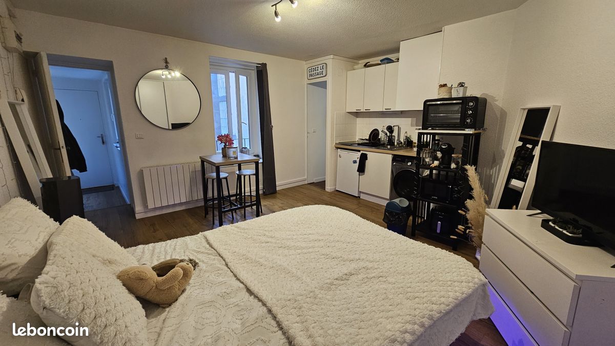 Appartement 1 pièce 23 m² · à Clermont-Ferrand · 23 m² · 495 €/mois