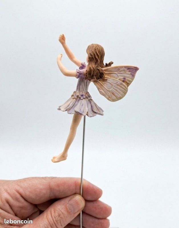 Figurine vintage fée des fleurs (image 4)