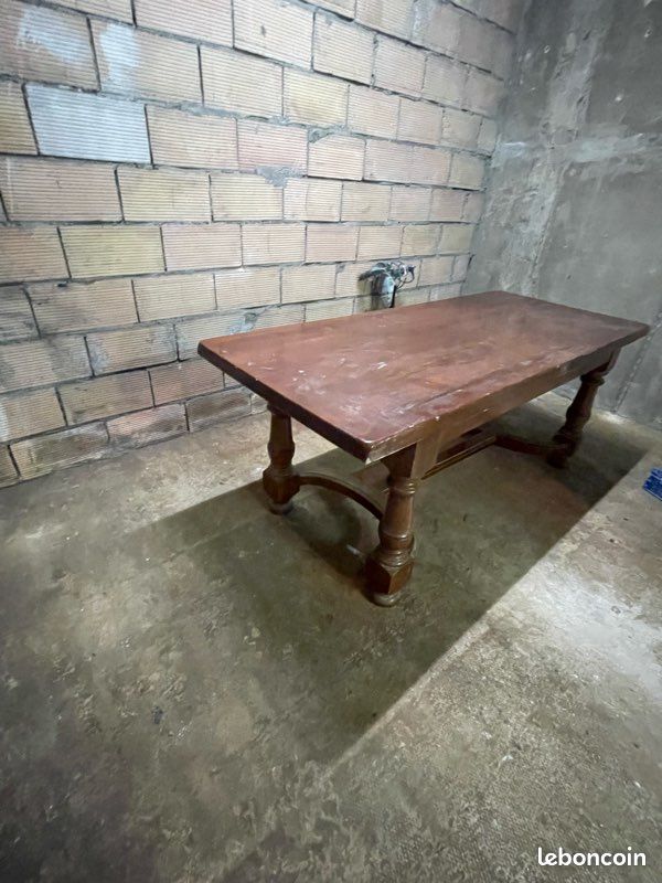 Grande table en bois massif (image 2)