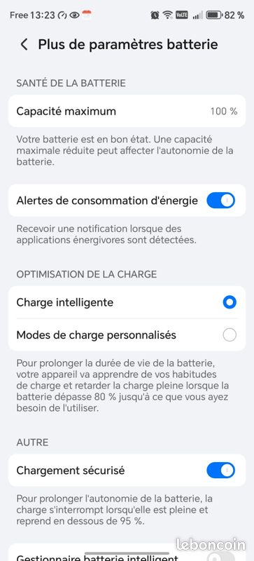 Honor m'a dit que 7 Lite titanium black (image 4)