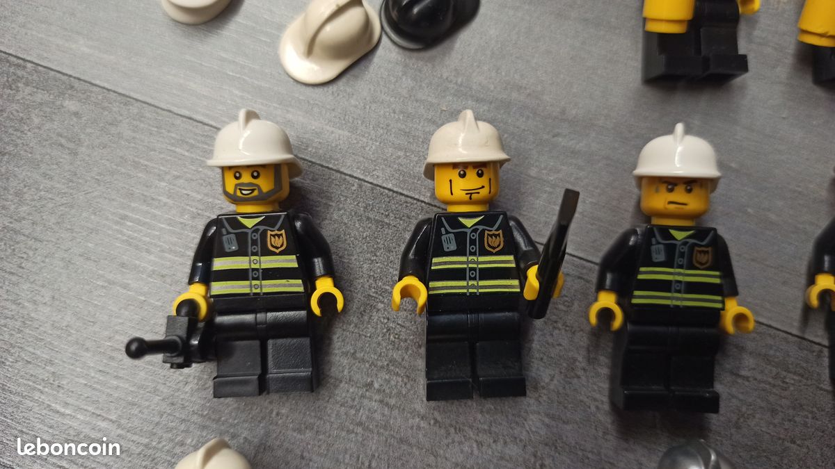 Lego Minifigs Pompiers (image 4)