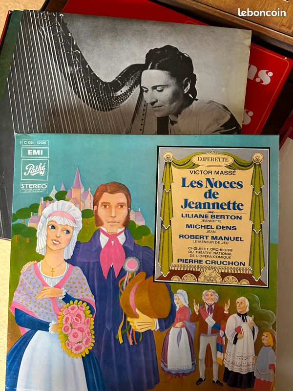 Collection de disques rares sur le marché (image 1)