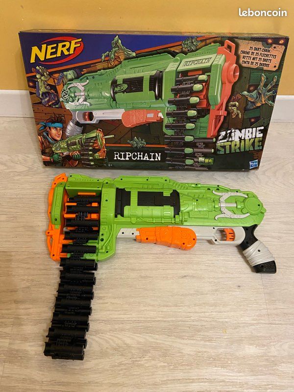Nerf Zombie Strike Ripchain Pistola Nerf Ripchain Nerf Zombie