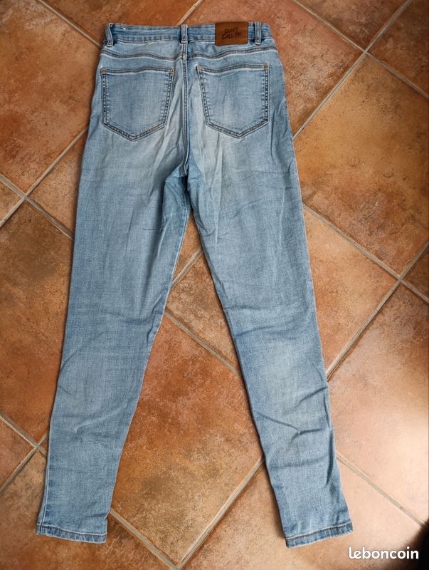 K Jean stretch bleu clair skinny Jennyfer taille 36 (image 7)